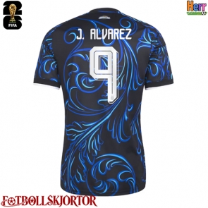 Argentina Julian Alvarez #9 Bortatröja VM 2026 Kortärmad